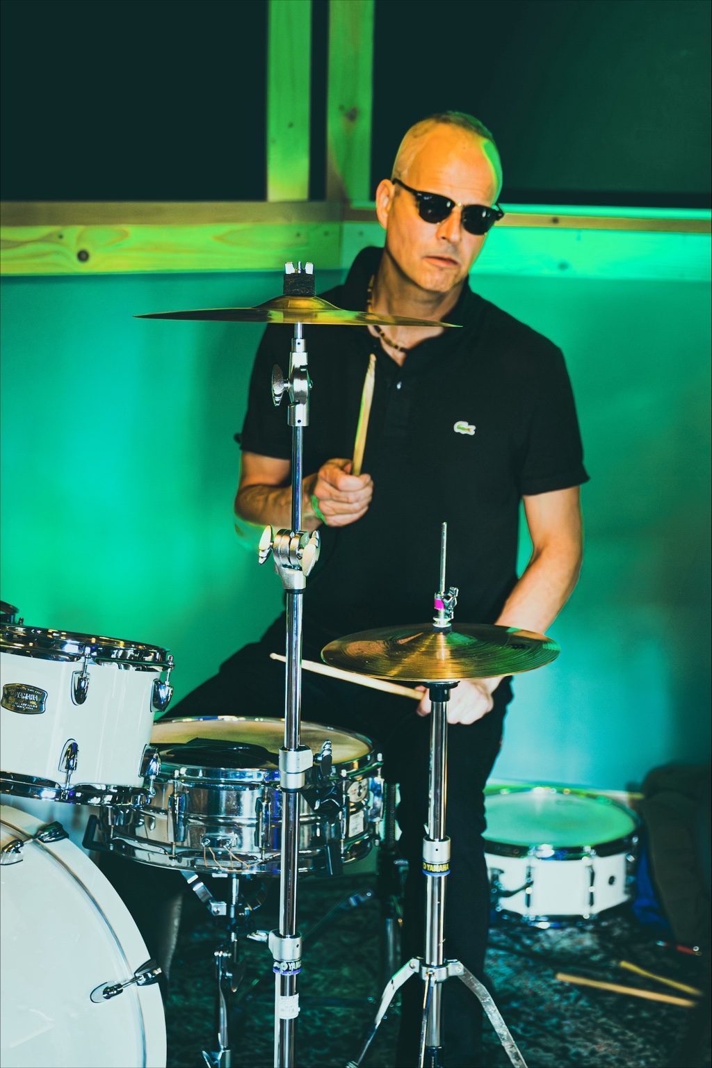 Pat on drums
